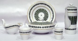 Spode 'Provence' pattern part dinner and coffee service, No.