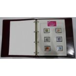 Nine stamp albums and contents relating to the Royal Family,