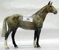 Beswick rose grey racehorse, 19.
