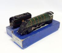 Hornby '00' 'Silver King' locomotive 462 and tender,
