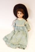 German 'Spesial' bisque headed doll, no.2.