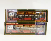Corgi limited edition diecast model Eddie Stobart lorry and another further,