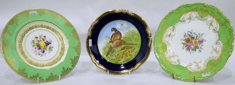 12 Royal Horticultural Society signature edition china floral plates,