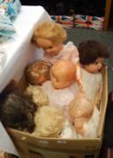 Various 20th century dolls (1 box)