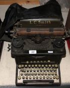L C Smith 'Secretary' typewriter