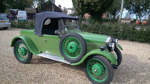 1930 Singer Porlock boat-tail sports