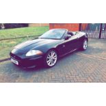 2011 Jaguar XK, 31,000 miles, one previous owner, 5 litre V8, in black cherry,