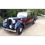 1939 Rover 14/6 light sports saloon 6 cylinder New MOT this September,