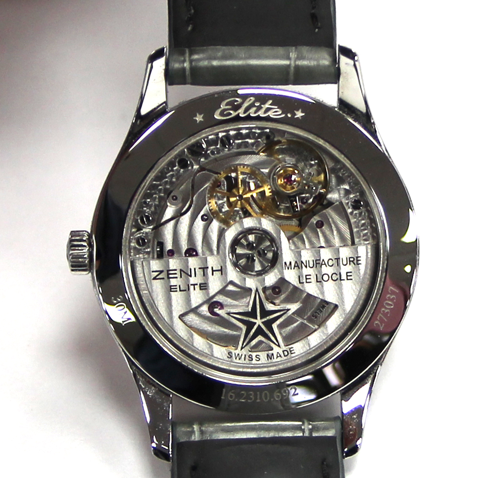 Zenith Captain Ultra Thin gentleman's wristwatch, 16231069281C706 in stainless steel case, - Image 2 of 2