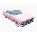 1959 Cadillac Coupe de Ville 6400cc Good condition, original pink.