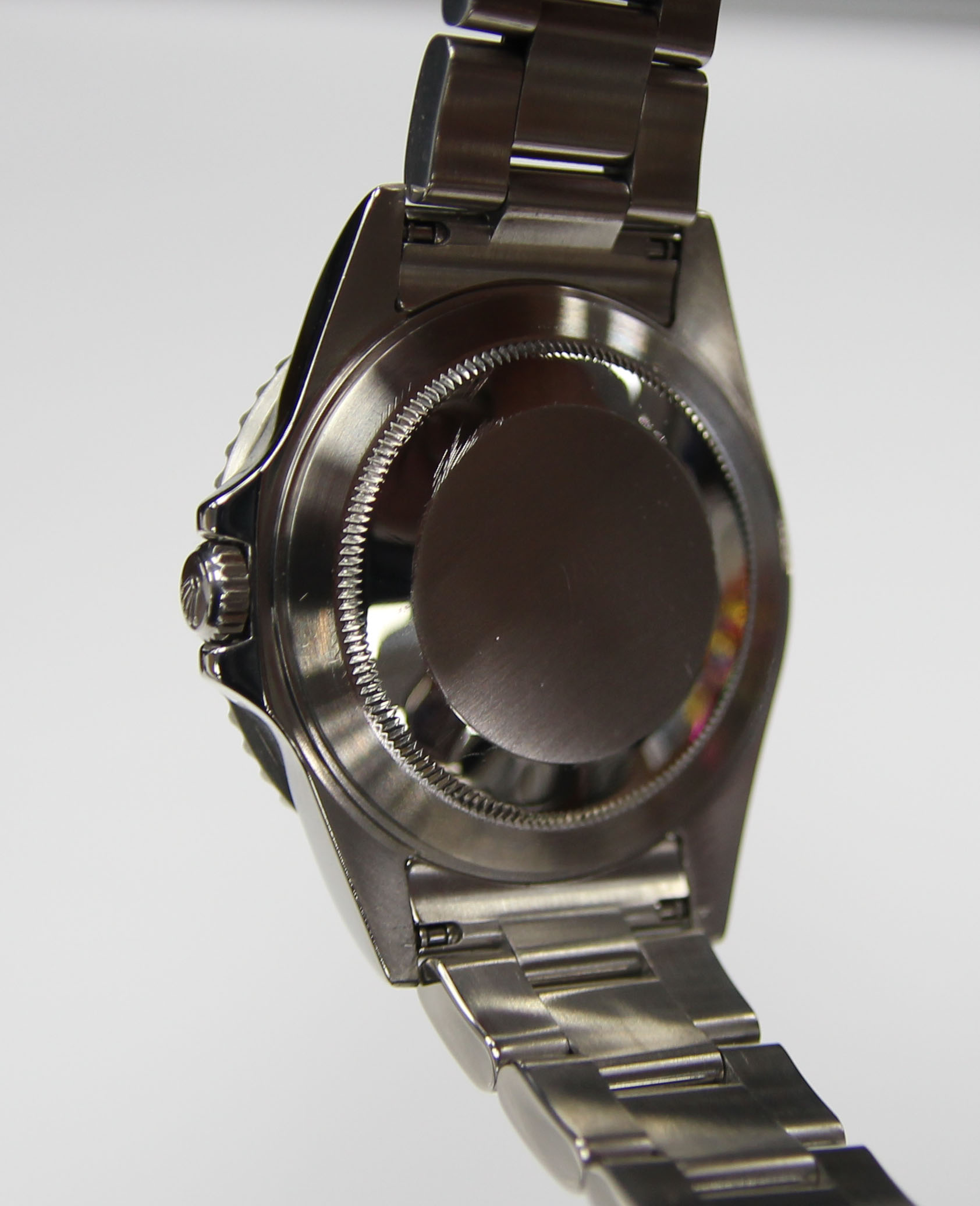 Rolex GMT Master II gentleman's wristwatch 16710 in stainless steel case, black dial, - Image 2 of 2