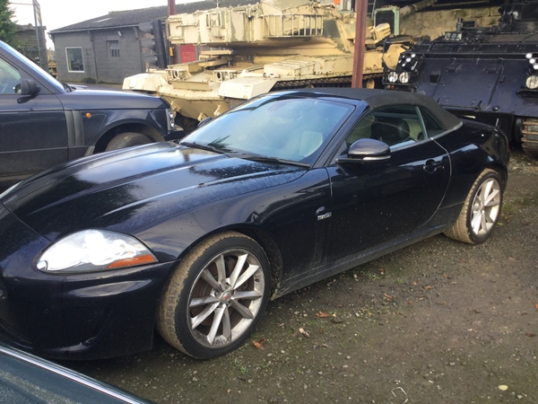 2011 Jaguar XK, 31,000 miles, one previous owner, 5 litre V8, in black cherry, - Image 2 of 3