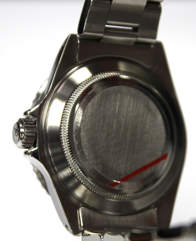 Rolex Submariner gentleman's wristwatch 16610 in stainless steel case, black dial, - Image 3 of 9