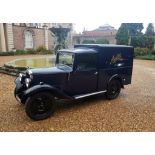 1936 Austin 10 HP van Recently restored by Maurice Palmer of Birmingham.