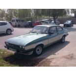 Ford Capri 1.6 Calypso Limited edition, one owner since new, in two tone green/silver.