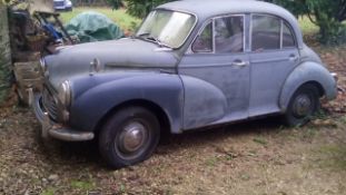 LOT WITHDRAWN Morris 1000 Project car. Needs a full respray. Mechanically sound.