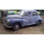 LOT WITHDRAWN Morris 1000 Project car. Needs a full respray. Mechanically sound.