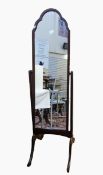 Modern cheval mirror,