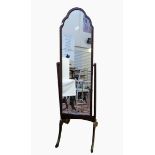 Modern cheval mirror,