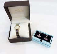 Quantity of assorted fashion cufflinks and fashion watches to include JBK, LeChat,