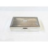Mid-20th century silver mounted box,