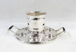 A silver plate wine cooler, 20th century,