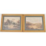 A Pair Of Hunting Scene Prints