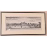 A Panoramic Print of Chichester