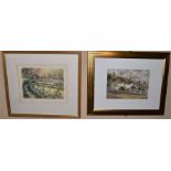 A Pair of Landscape Watercolours