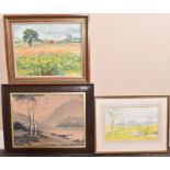 A Set of Three Landscapes