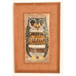 A Ceramic Tiled Owl Image