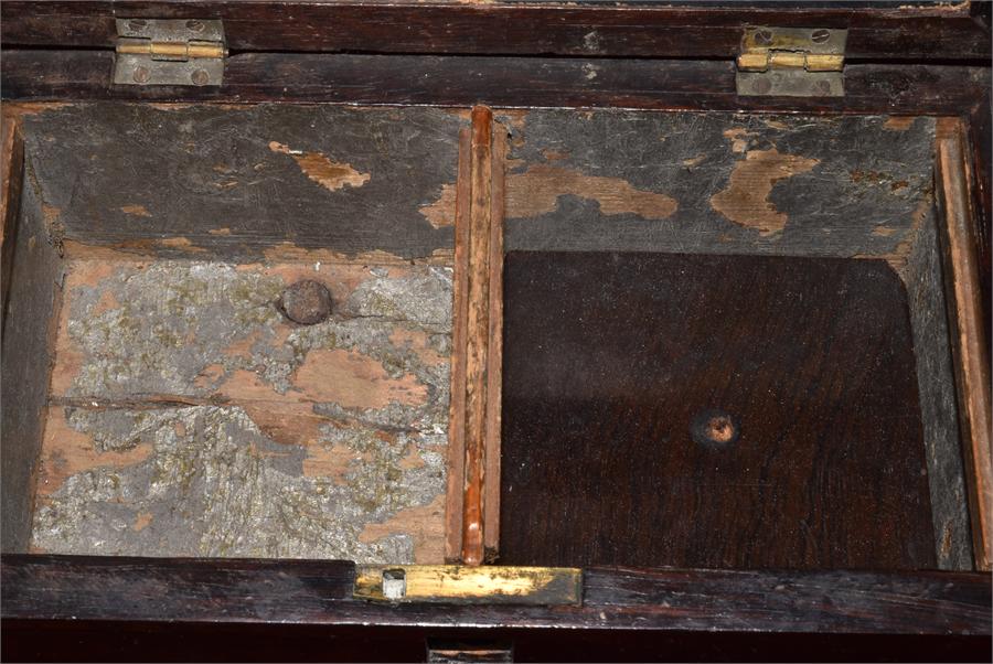 A Victorian Writing Box and Tea Caddy - Image 6 of 6