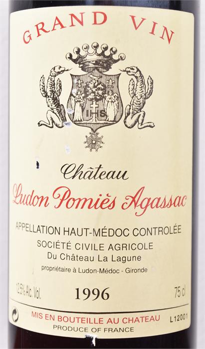 Two bottles of Château Ludon Pomies Agassac 1996 - Image 3 of 3