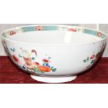 A Ceramic Bowl With Floral Design