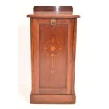 An Edwardian Mahogany Coal Scuttle