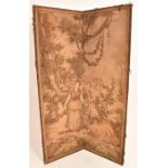 A 19th Century Large Tapestry Screen