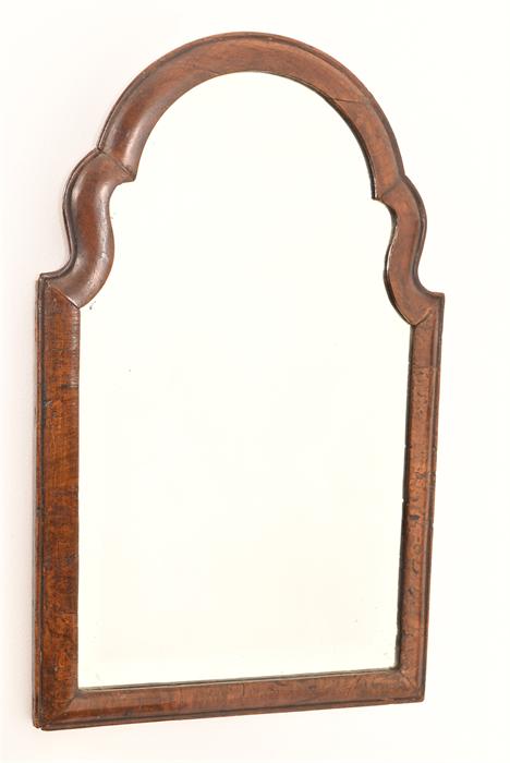 A 19th Century Walnut Wall Mirror