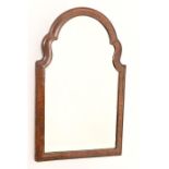 A 19th Century Walnut Wall Mirror