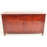 A Ramsay, German, Red Lacquered Sideboard