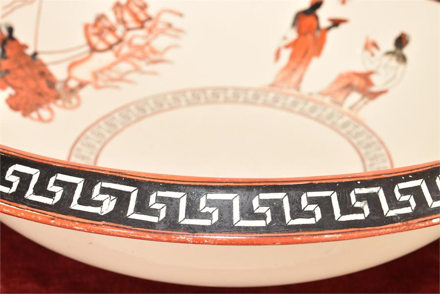 A Porcelain Bowl With Roman Figure Decoration - Image 2 of 3