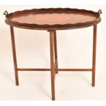 An Edwardian Twin Handled Tray Table