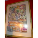 Pasquale Volpe, original watercolour, to