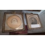 A pair of Victorian silver photograph frames