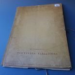 Edward Benedictus early 20th century 'Nouvelles Variations' Paris 1930 first edition 75 pochoir