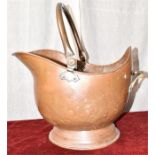 A Copper Coal Bucket