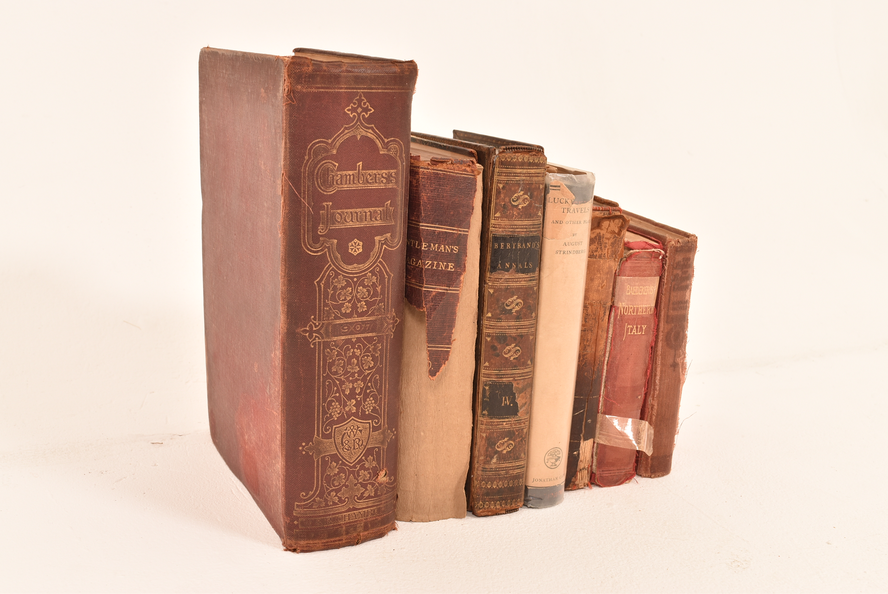 A collection of various antique books - Bild 2 aus 2