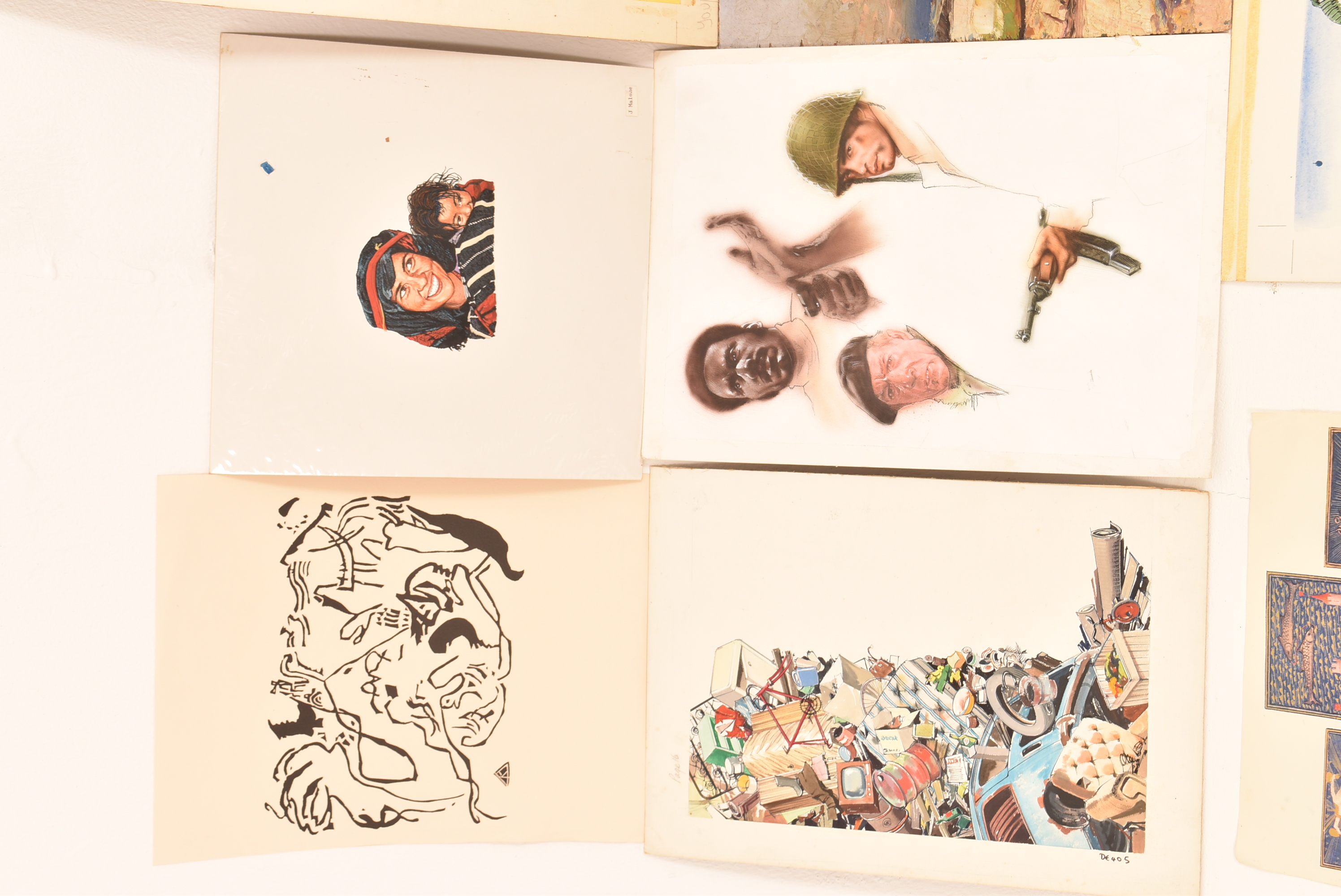 A folio of various illustrations and oth - Bild 2 aus 7