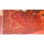 A fine north west Persian Heriz carpet 321 x 217cm,