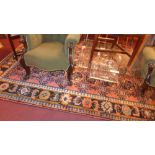 A fine north east Persian Turkoman carpet 305cm x 197cm,