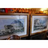 A pair of prints of Victorian Regents Pa